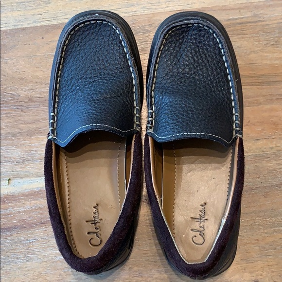 Boys Cole Haan Brown Leather Loafers - Picture 1 of 7
